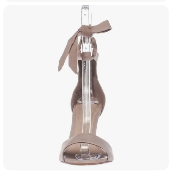 Aldo Womens Belidda Open Toe Special Occasion Ankle Strap, Beige, Size 8.5 - Picture 4 of 4